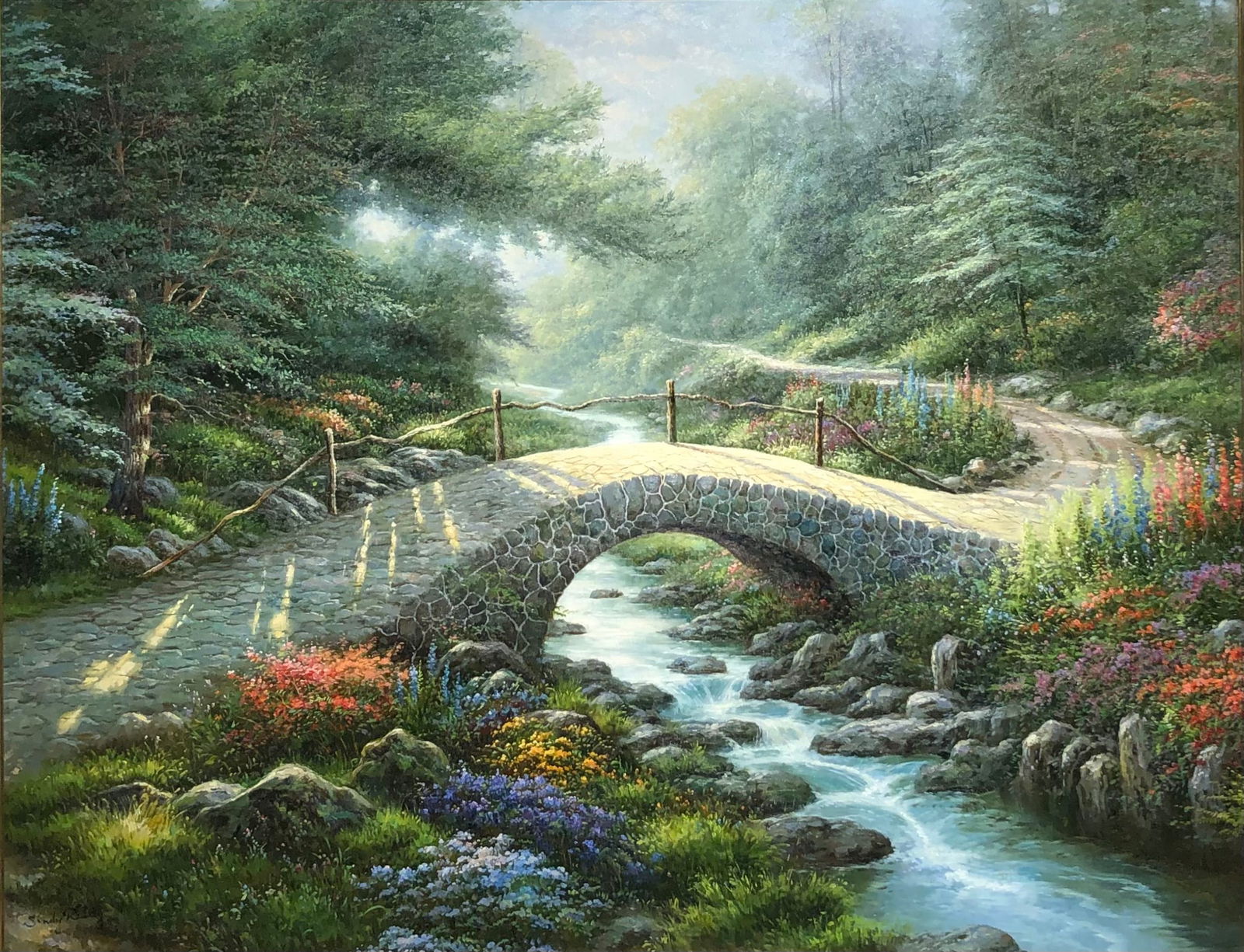 Sindy Redley (Untitled - Landscape) Signed Original Oil (1 of 7)