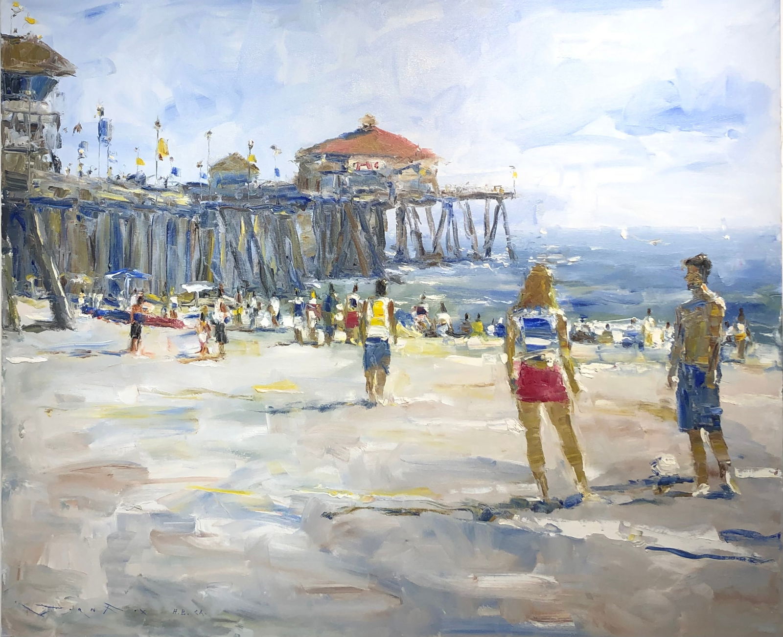 Jorn Fox (Impressionist - H.B. Pier) Signed Original Oil (1 of 6)