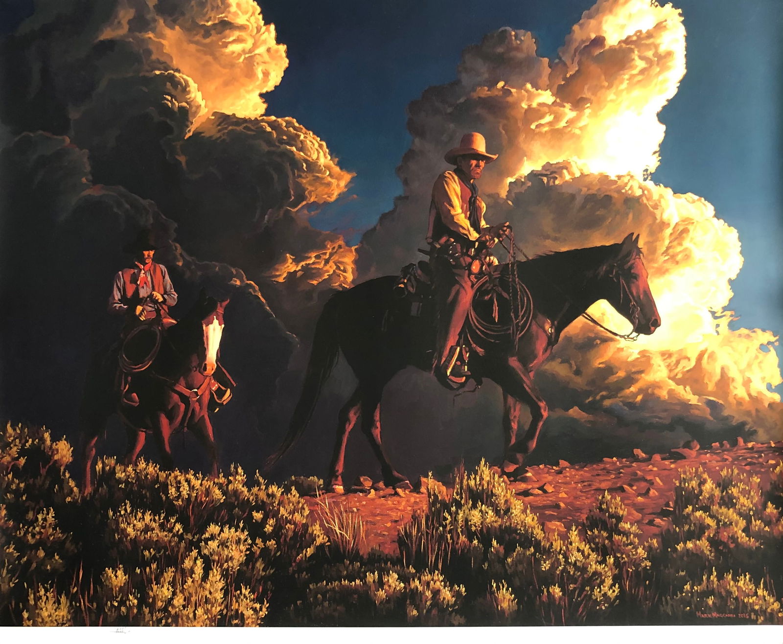Mark Maggiori "Thunderhead Rides" Signed Giclee LE (1 of 5)