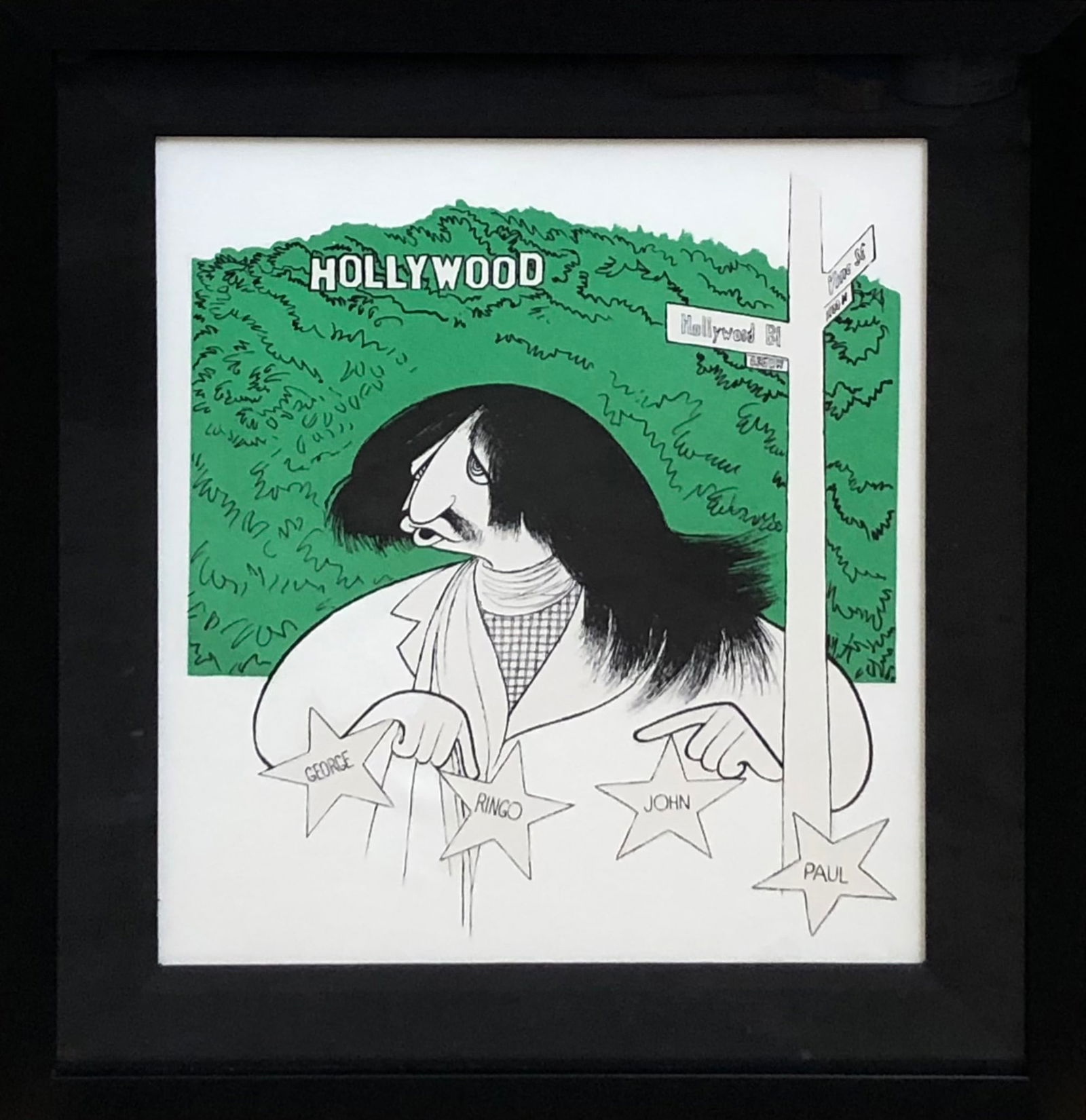 Al Hirschfeld "Ringo" Hand Pulled Lithograph (1 of 5)
