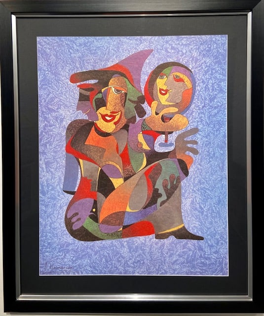 Anatole Krasnyansky "Mirror Mirror" Signed Lithograph (1 of 5)