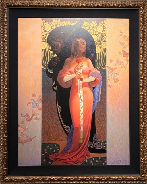 Thomas Blackshear  "Beauty And The Beast" Signed Litho (1 of 11)