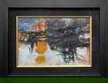 Russa Graeme "Winter Bridge" Signed Acrylic