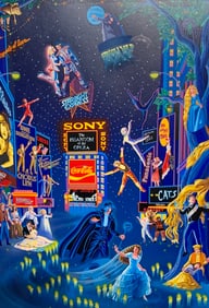 Melanie Taylor Kent "Broadway" Signed Serigraph LE