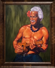 James Goss "Kalani" Signed Original Oil