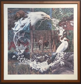 Bev Doolittle "Sacred Circle" Signed Lithograph LE