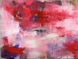 Jorn Fox Abstract Signed Original Oil and Acrylic