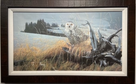 Rod Frederick "Tundra Watch" Signed Lithograph