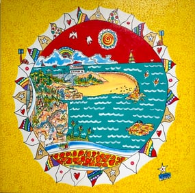 Kimm Byers "Childerns Pool La Jolla Calie" Signed Original Acrylic