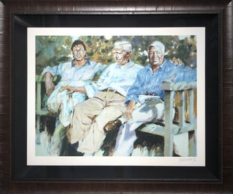 Aldo Luongo "Generations" Lithograph Signed