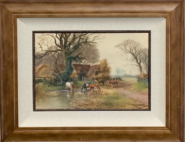 Henry Charles Fox Signed Original