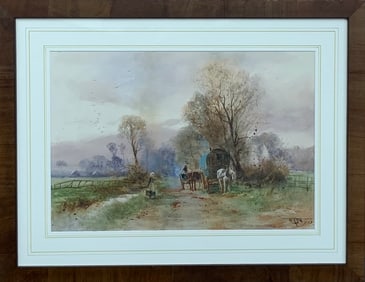 Henry Charles Fox Signed Original