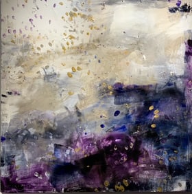 Jorn Fox Abstract Signed Original Oil and Acrylic