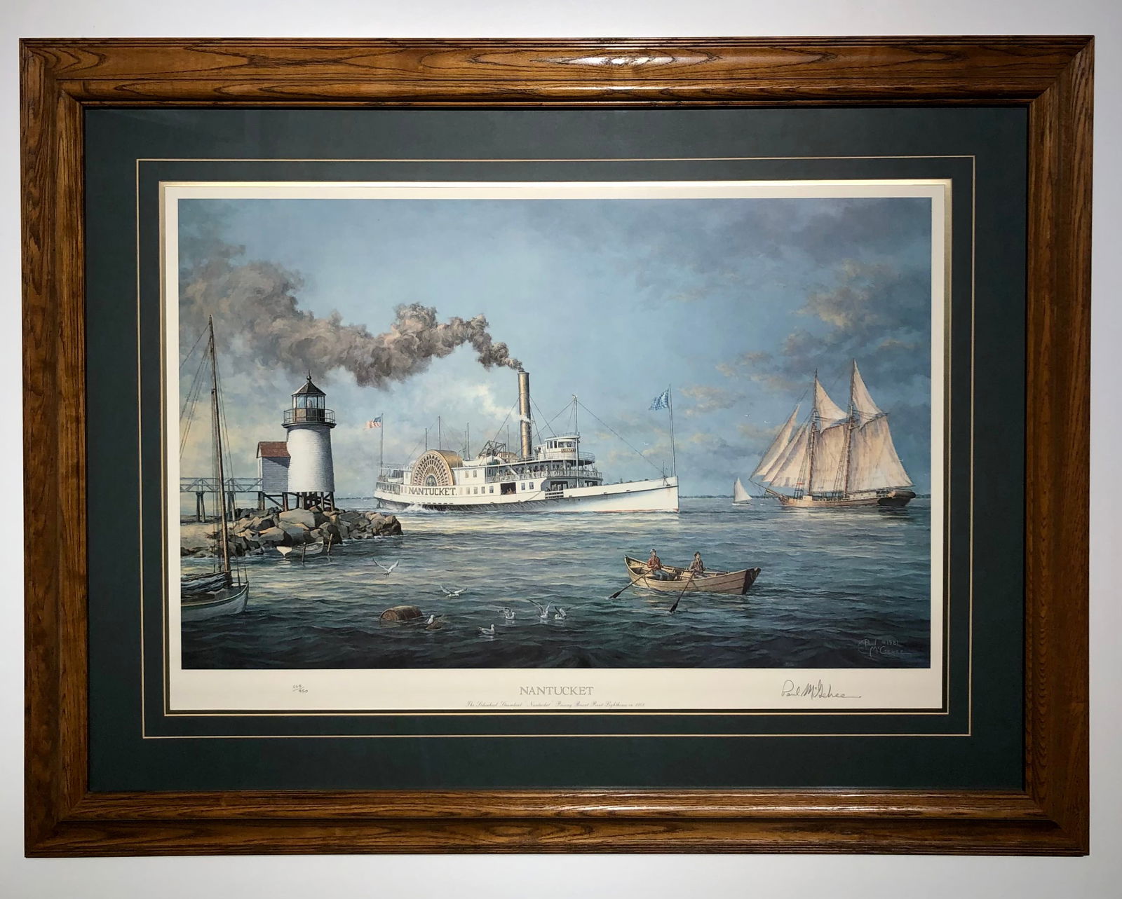 Paul McGehee "Nantucket" Signed Lithograph LE (1 of 7)