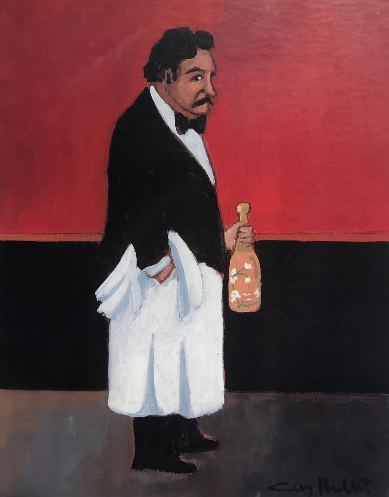 Guy Buffet "Monsieur Edgar" Lithograph LE (1 of 5)