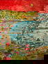 Kimm Byers Whimsical Signed Original Acrylic on Canvas