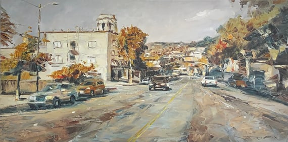 Jorn Fox (Laguna Beach Hotel) Signed Giclee - Impressionist