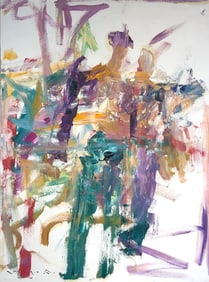 Jorn Fox (Abstract/Figurative) Signed Original Oil