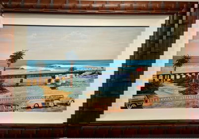 Glenn B. Martin "Trestles" Signed Lithograph