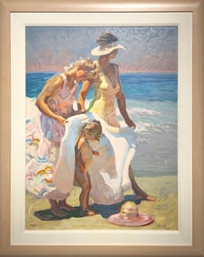 John Asaro "Shell Seekers" Signed Serigraph LE