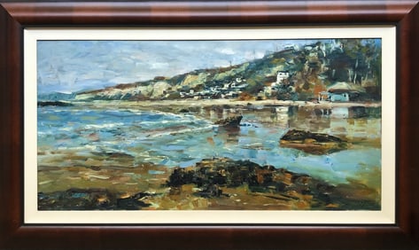 Jorn Fox Impressionist Signed Original Oil on Canvas