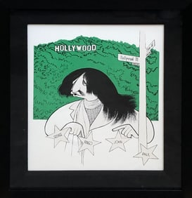 Al Hirschfeld "Ringo" Hand Pulled Lithograph