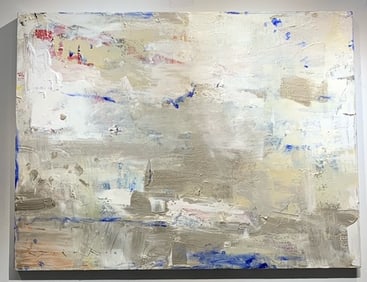 Jorn Fox Abstract Signed Original Oil and Acrylic