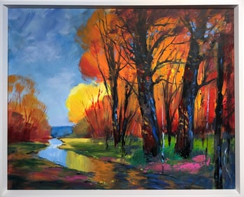 Michael Schofield (Impressionist - Landscape) Signed Original Acrylic