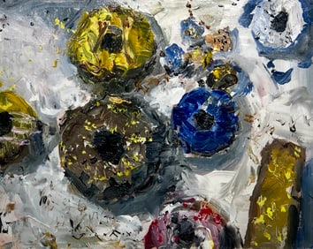 Jorn Fox "Sprinkles" Signed Original Acrylic