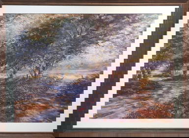 Michael Schofield "Blossomwood" Signed Lithograph LE (1 of 6)