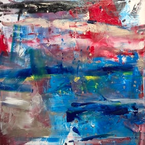 Jorn Fox (Abstract) Signed Original Acrylic