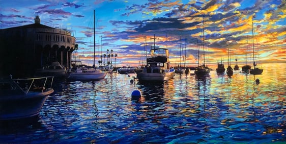 Ruth Mayer "Catalina Heaven" Signed Giclee