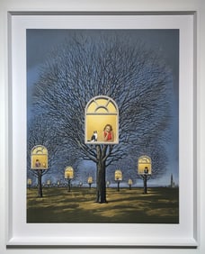 Rafal Olbinski "Suspended Promises" Lithograph - Surrealist