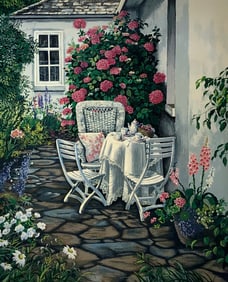 Susan Rios "With My Friends" Signed Serigraph PP - Realist