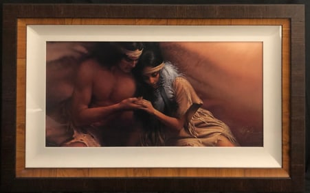Lee Bogle "Kindred Souls" Lithograph