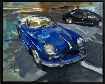 Jorn Fox "Remedy for the Blues" Signed Original Acrylic