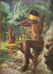 Siomara Ochoa "Color Tropical" Signed Original Oil (1998)