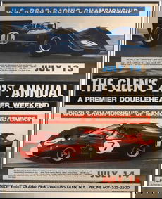 The Glen's 21 Annual Vintage Automotive Poster