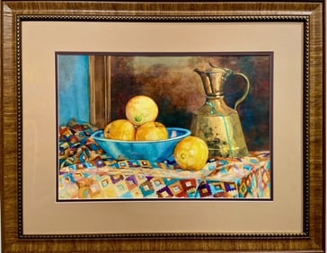 Anne Van Blarcom Kurowski Original Watercolor