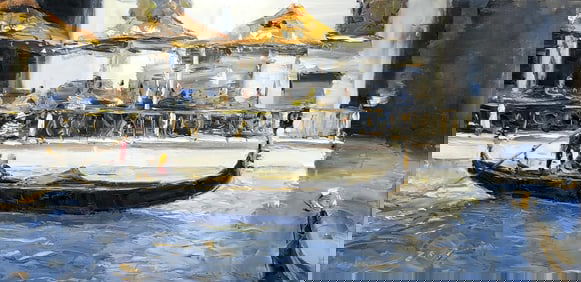 Jorn Fox "Venetian View" Signed Original Oil