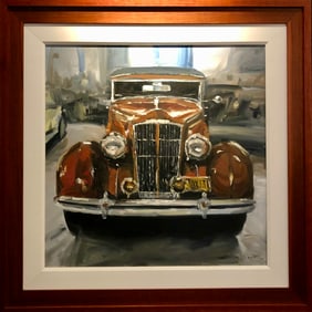 Jorn Fox Impressionist Signed Original Oil on Canvas