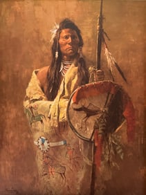 Howard Terpning "Status Symbols" Signed Lithograph LE/AP
