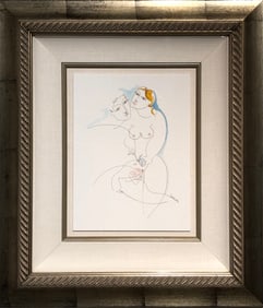 Yuri Yuroz "The Offerings" Signed Original Watercolor