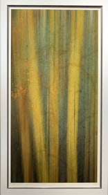 M J Len Abstract Signed Lithograph LE