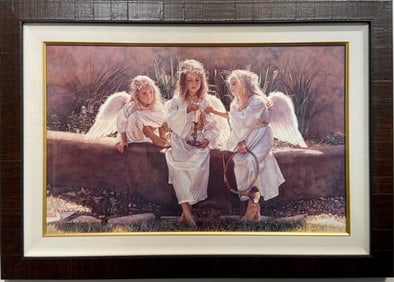 Steve Hanks "Candle in the Wind" Signed Litho LE