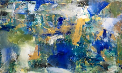 Jorn Fox "Light Workers" Signed Original Acrylic