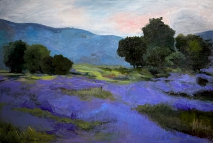 Sahar Salehi (Landscape) Signed Original Acrylic