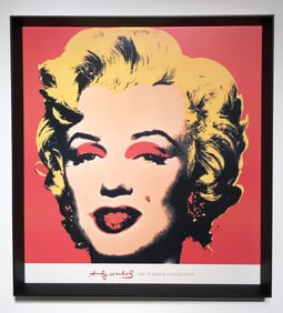 Andy Warhol "Marilyn" Lithograph On Paper Pop Art