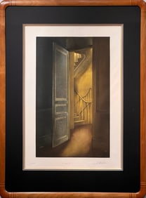 Christian Wouters "Lesca Lier" Signed Etching LE