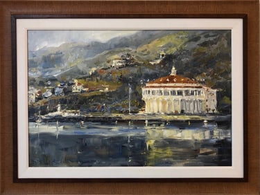Jorn Fox Impressionist Signed Original Oil on Canvas